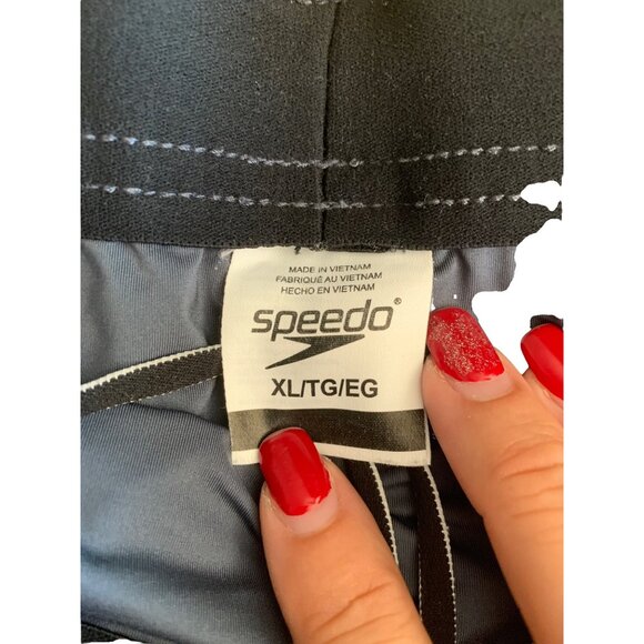 🌸3/$15🌸 Black and Gray XL Speedo Mens Swim Shorts - Picture 4 of 5